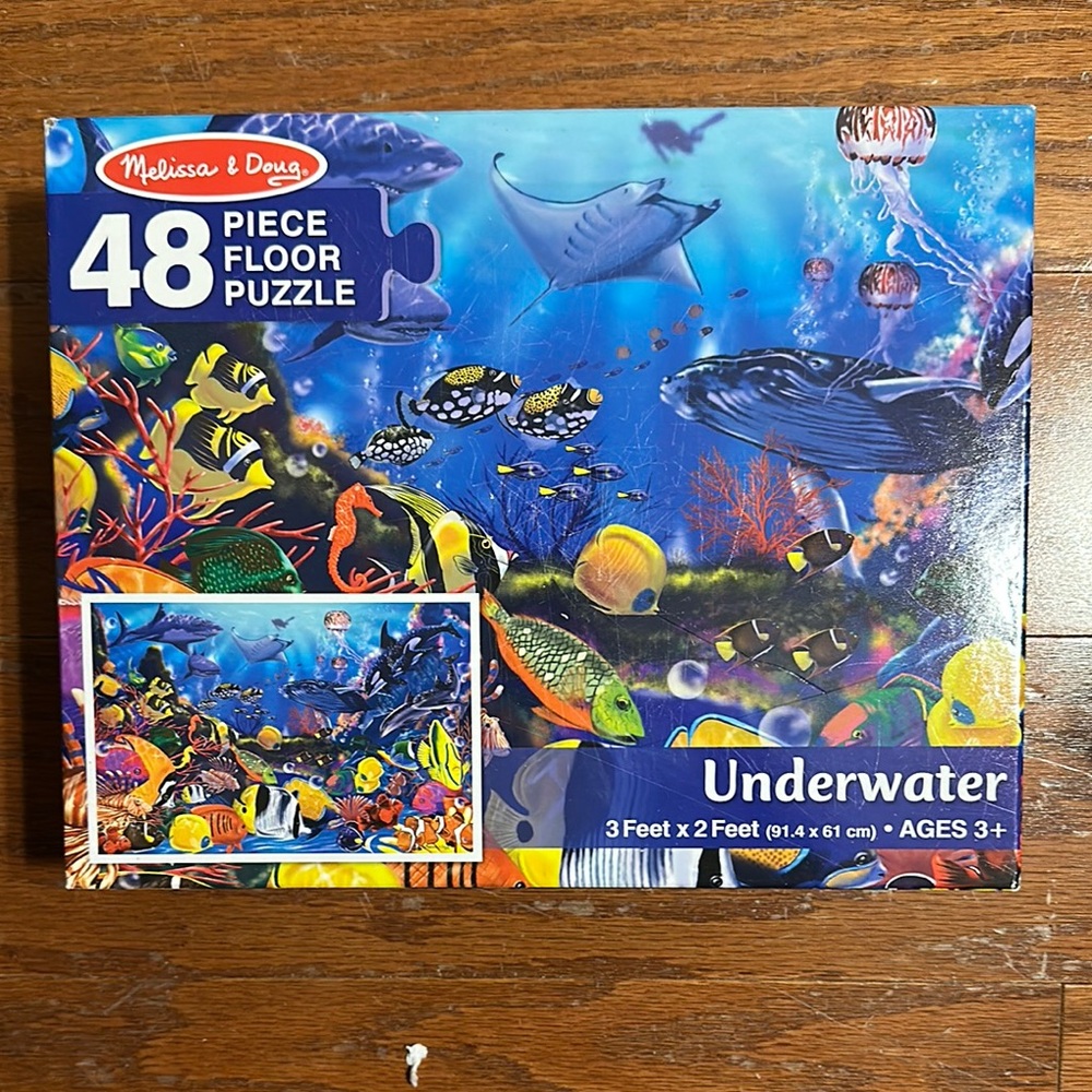 Melissa & Doug Underwater Floor Puzzle